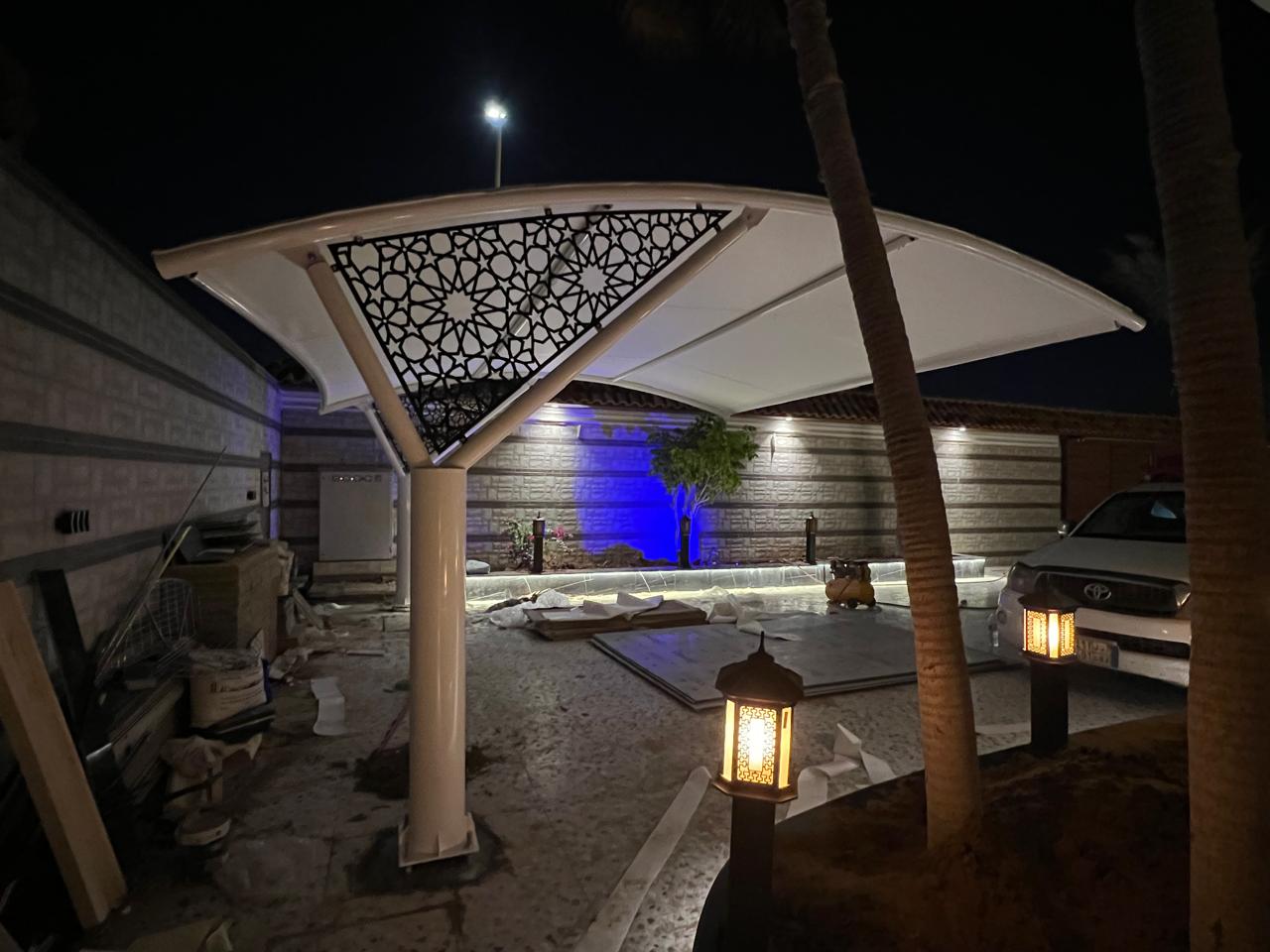 تركيب مظلات سيارات حديثة الرياض 1 IMG 20250708 WA0039