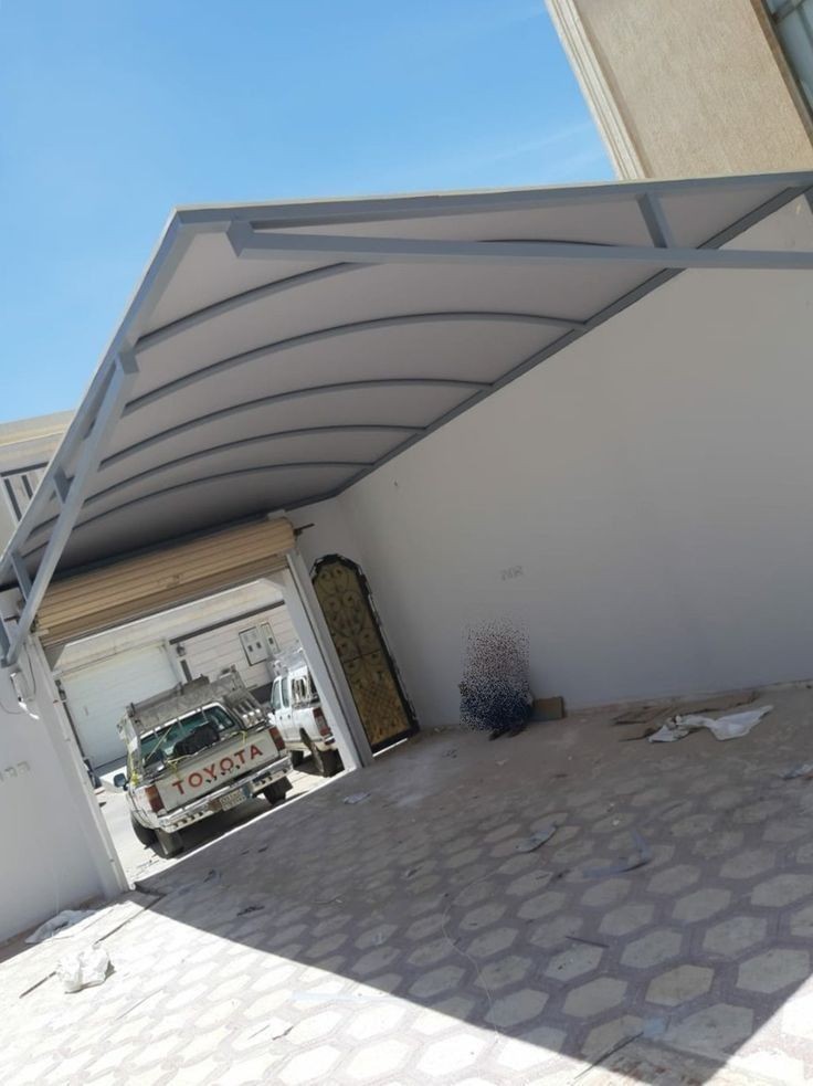 مظلات سيارات نصف دائره مظلات وسواتر افكار الرؤيه