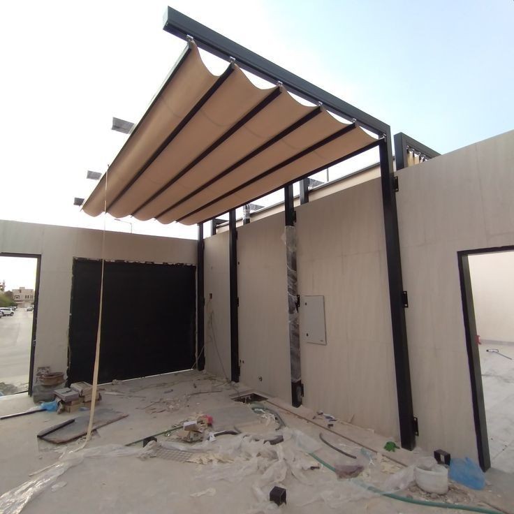 مظلات قماش سحب يدوي مظلات متحركه مظلات وسواتر افكار الرؤيه