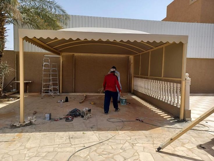 مواقف سيارات مظلات وسواتر مؤسسه افكار الرؤيه