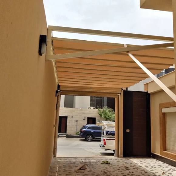 مظلات سحب يدوي مؤسسه مظلات وسواتر الصداره