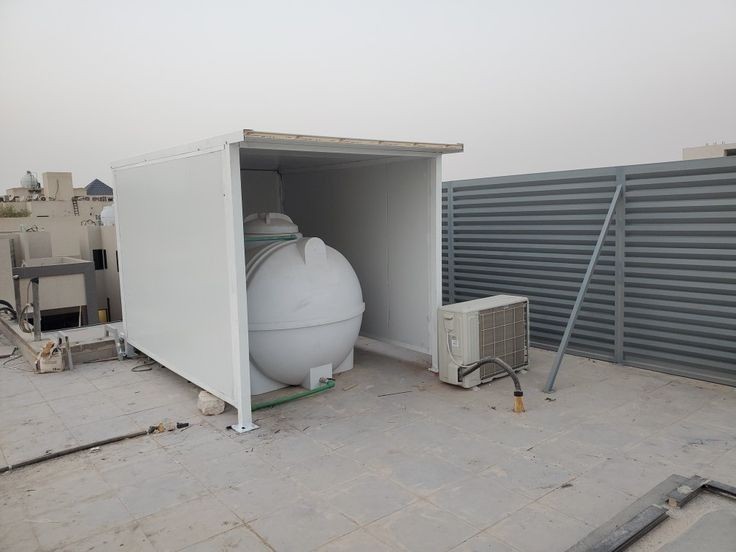 خزانات المياه مظلات وسواتر الصداره